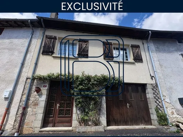 Maison de bourg avec jardin