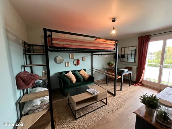 Studio cosy meublé