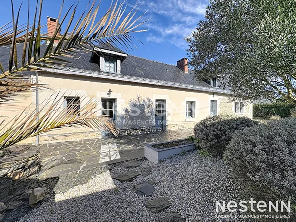 A VENDRE maison ancienne de type Longère en campagne du Plessis Grammoire 49800 Loire Authion - 6 Pi