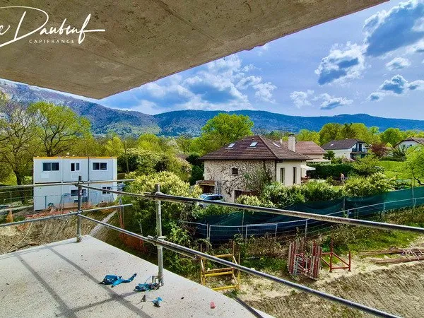 À Archamps - T3 avec terrasse et vue sur le Genevois, proche douane - Résidence de standing