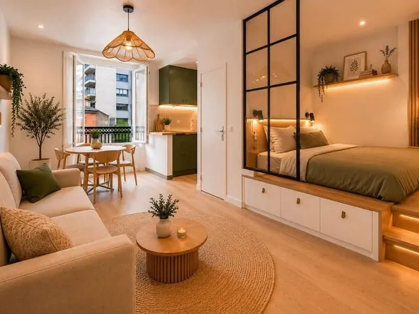 Appartement 1 pièce 25 m²