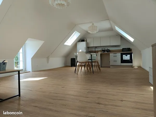 T3 duplex meuble st-malo en colocation