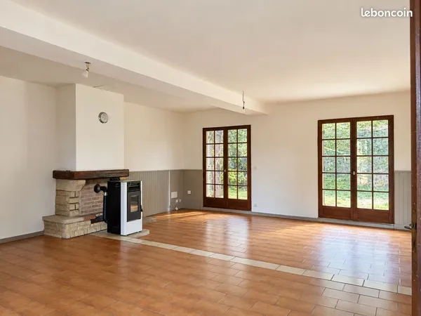 Maison 127 m² - 3 chambres, terrain au calme - Monétay