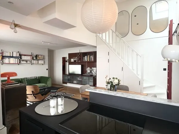 Vends appartement duplex esprit maison