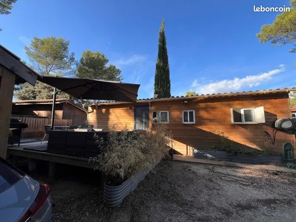 Superbe chalet mobilhome