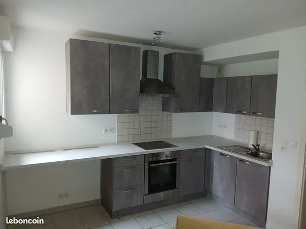 Appartement 3 pièces rez-de-jardin