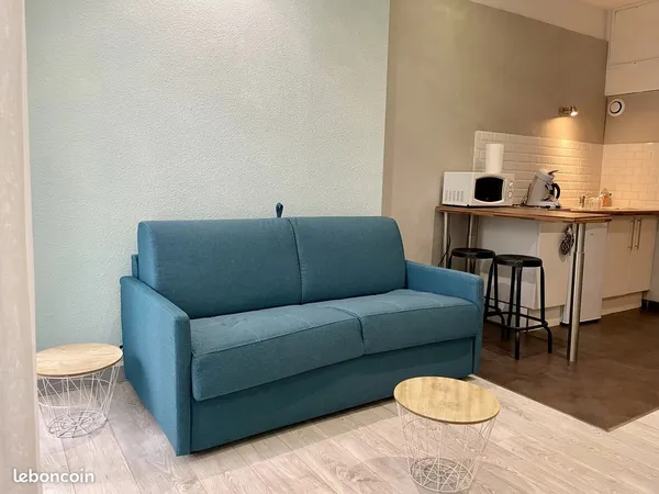 Studio 1 pièce 19 m²