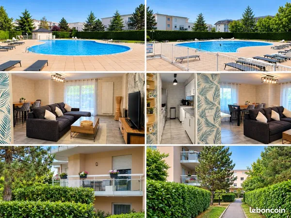 T3 Dijon Toison d'Or avec piscine