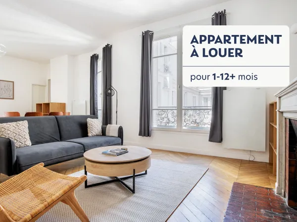 Grand duplex de 3 chambres entre Porte Dauphine et Porte Maillot