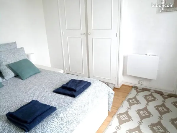 Location de 2 chambres meublees a nation