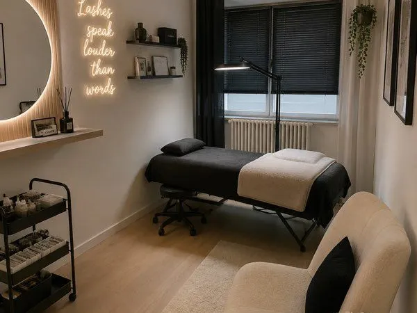 Pièce pour ongles ou cils
