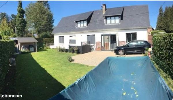 🏡 Maison 82 m² - 3 chambres - Jardin - Limésy - 180 000