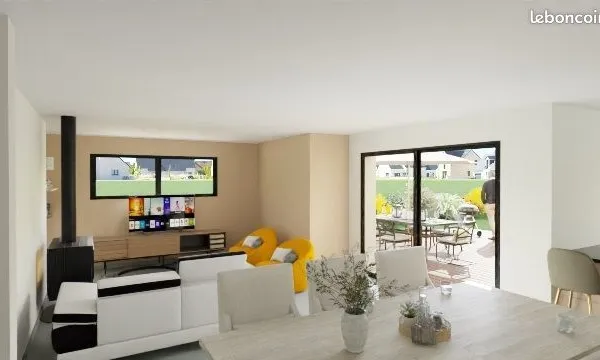 Projet de construction d'une maison 117 m² avec terrain à POLIGNE (35)