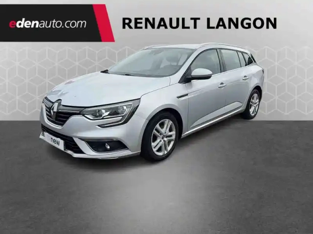 Renault Megane mégane iv estate blue dci 115 edc