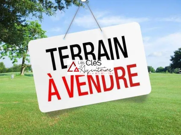 Terrain à bâtir 1000 m2 - St Médard d'Eyran