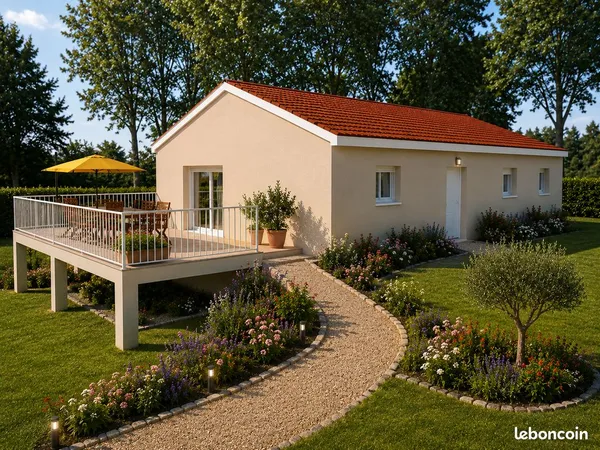 Maison neuve + Terrain à SAINT MARCEL DE FELINES - 42122 -