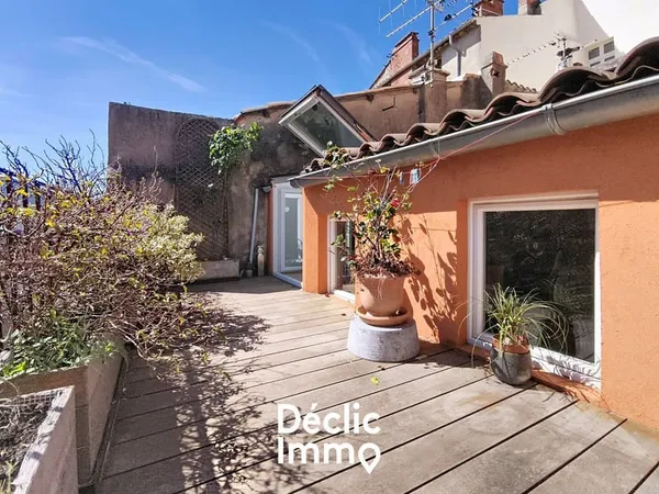 APPARTEMENT MEUBLE - 2 PIECES - TOIT TERRASSE - GRASSE