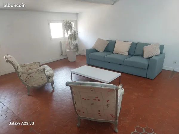 AIX CENTRE - PROCHE COURS MIRABEAU - T2 MEUBLÉ 55 m² - CALME - ÉTUDIANTS / COLOCATION ACCEPTÉE locat
