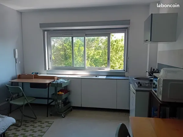 Studio meublé à louer Gradignan