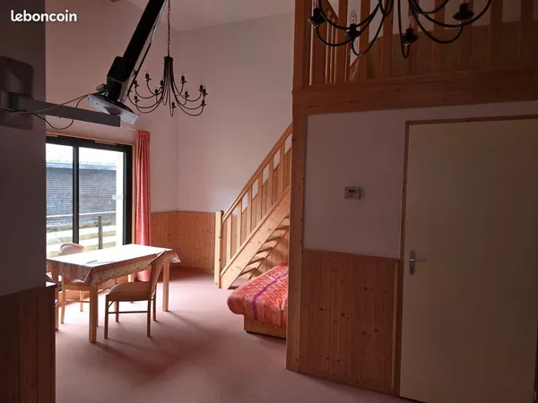 Tres beau t3 duplex - col de la faucille- pieds des pistes