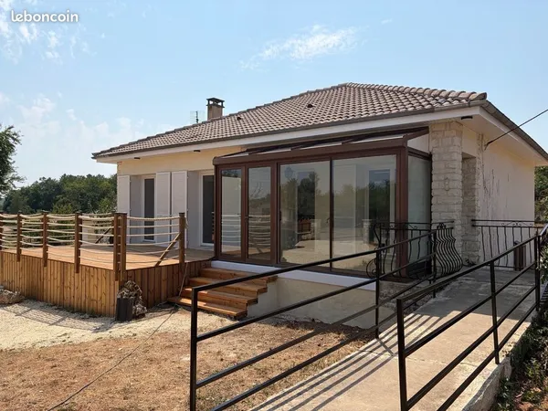 Maison 5 pieces avec jardin