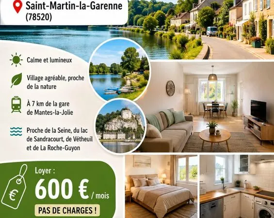 Location appartement F2 meublé