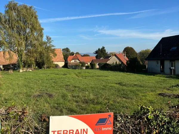 Terrain 1090 m² Eschentzwiller