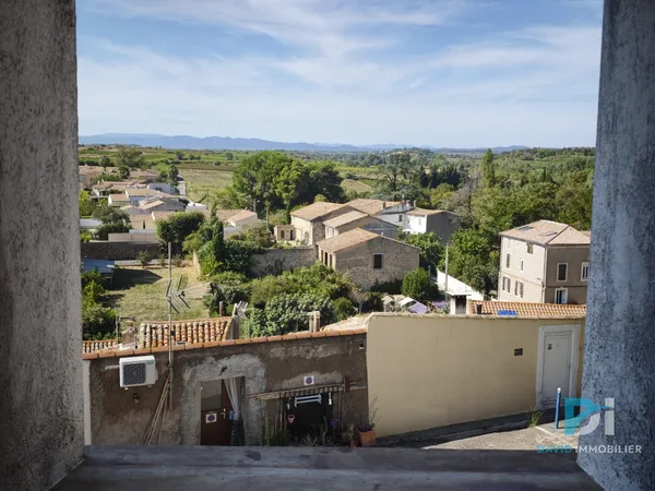Servian Maison de ville pleine de potentiel avec vue impre