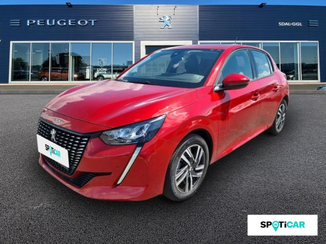 Peugeot 208 1.2 puretech 100 allure eat8 / car play + camera