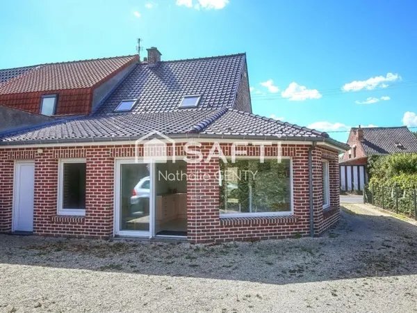 MAISON AVEC JARDIN ET DEPENDANCE/GARAGE A 10 MINUTES DE STEENVOORDE ET DE WORMHOUT
