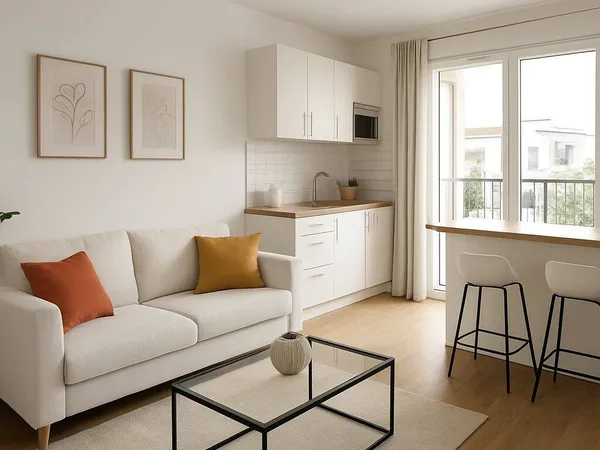 Appartement 2 pièces 40 m²