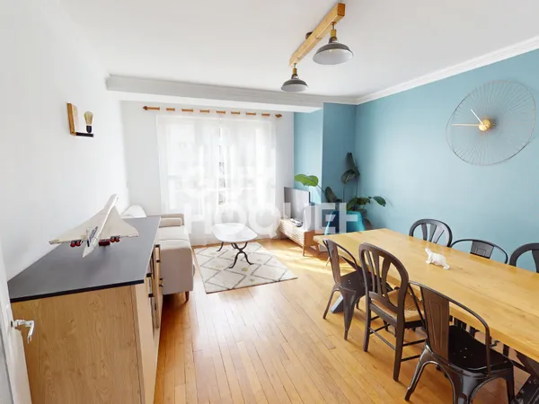 Appartement à vendre de 3 pièces de 64 m²