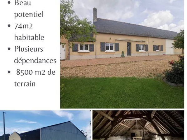 Maison à rénover - secteur forêt de Bercé