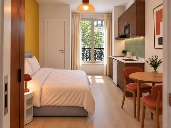 Studio 1 pièce 18 m²