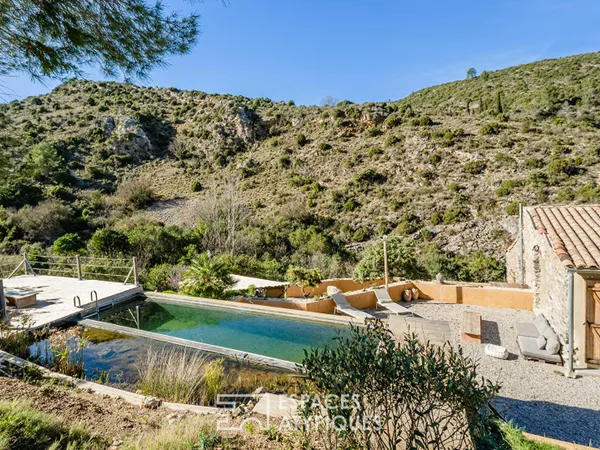 Bergerie de Charme avec piscine au coeur de l'Eden sauvage des Corbières
