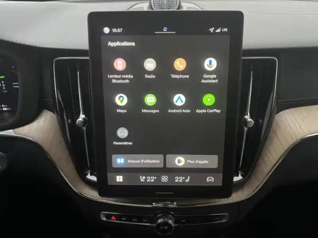 Volvo Xc60 t6 awd hybride rechargeable 253 ch+145 ch geartronic 8 — photo 15