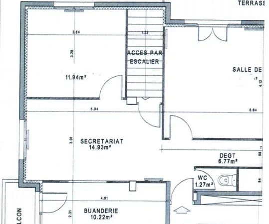Local pro 60 m2 + 2 parking