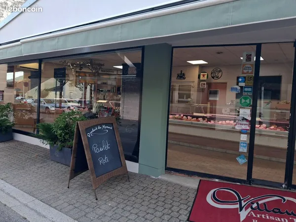 Fond de boucherie-charcuterie-traiteur