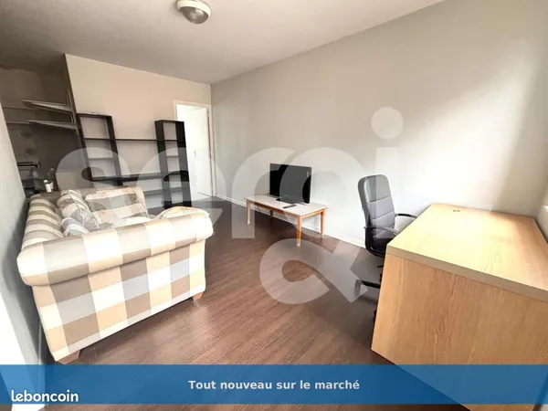 Studio 2 pièces 33 m²