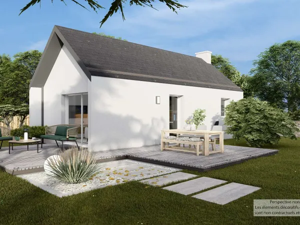 Maison 2 pièces 44 m²