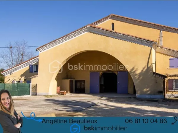 Local d’activité et entrepôt Vente Boucoiran-et-Nozières 1p 303m² 110000€