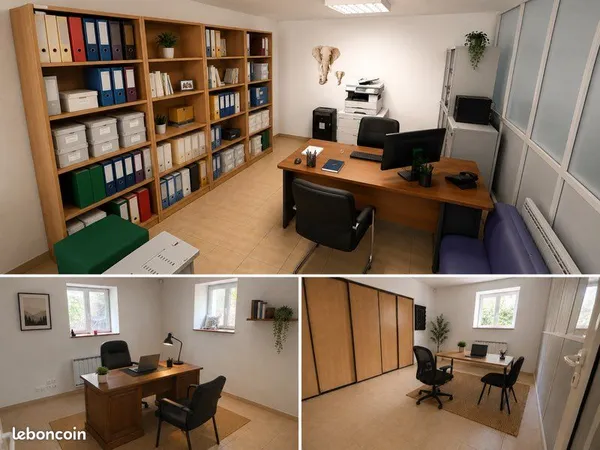 Bureaux à louer - Cadre calme et verdoyant - De 12 à 80 m²