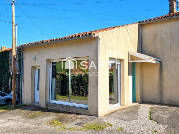 Maison 82m², 3 chambres, 533m² de terrain (locataire en place).