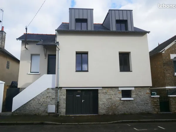 Rennes centre gare maison neuve avec jardin et garage - 4 chambres et bureau