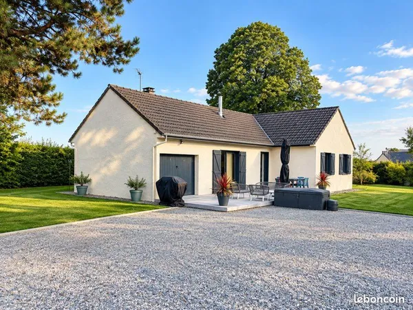 Maison plain pied- Impasse privée - Jardin plein sud hors agence