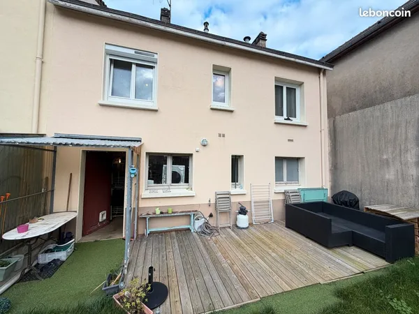 MAISON 82 m² 4 CHAMBRES JARDIN GARAGE LE MANS HEUZÉ RIFFAUDIÈRES