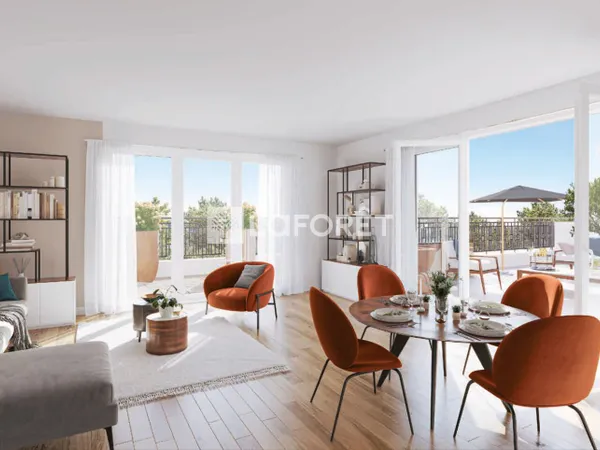 Appartement 3 pièces 62 m²