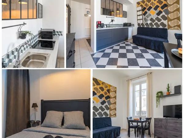 Appartement meublé 30 m² - Chambre séparée - Proche centre Nîmes