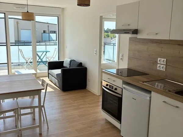 Appartement T2 38m² + balcon Terrasse 11m² + Parking, Pentagone La Roche-sur-Yon