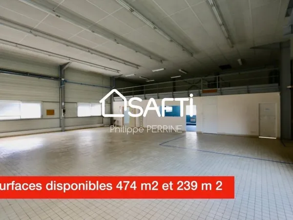 Local d'activité de 840 m2